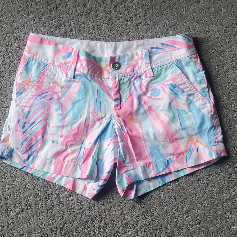 Lilly Pulitzer Callahan Size 0 Shorts - Picture 1 of 4